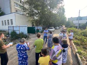 Вячеслав Тарасов встретился с жителями частного сектора поселка Северный